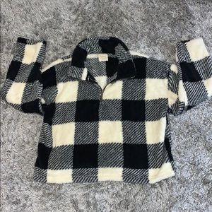 Francesca’s Plaid Sherpa
